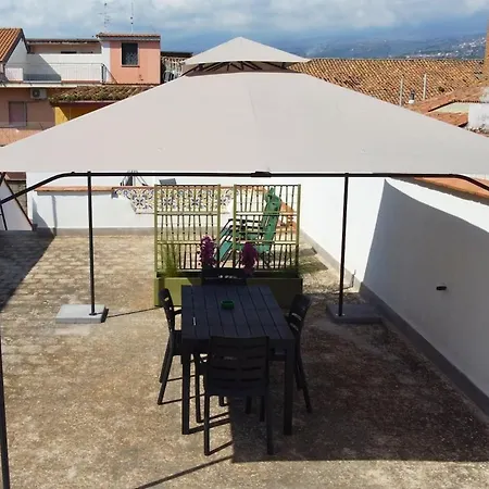 Casa Da Zero - Terrazza Etna A 5' Dal Mare Vakantiehuis Riposto